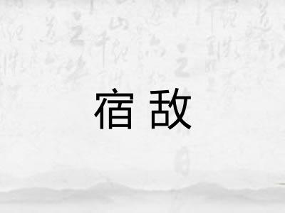 宿敌 宿敌