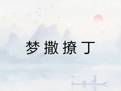 梦撒撩丁