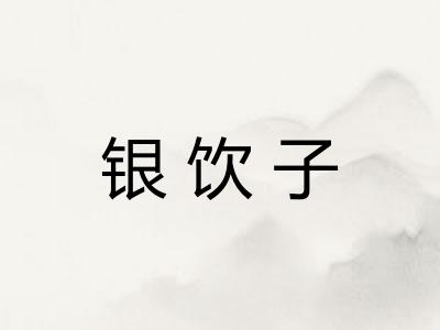 银饮子 银饮子