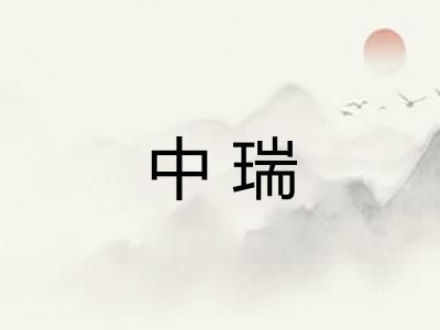 中瑞 中瑞
