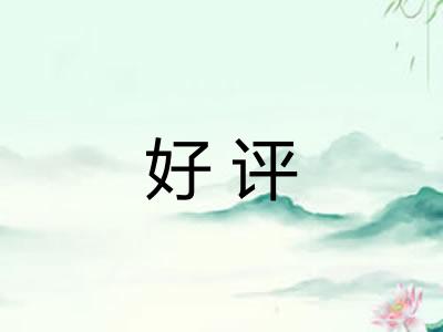 好评