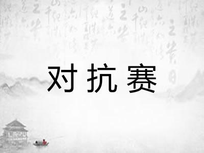 对抗赛 对抗赛