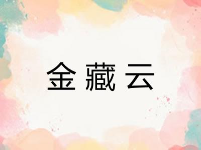 金藏云
