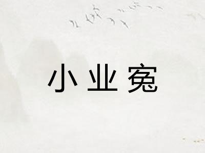 小业寃