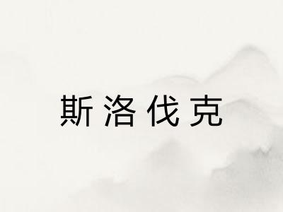 斯洛伐克 斯洛伐克