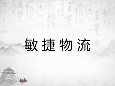 敏捷物流 敏捷物流