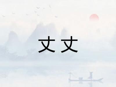 丈丈 丈丈