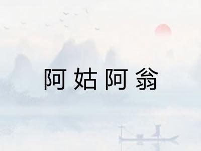 阿姑阿翁