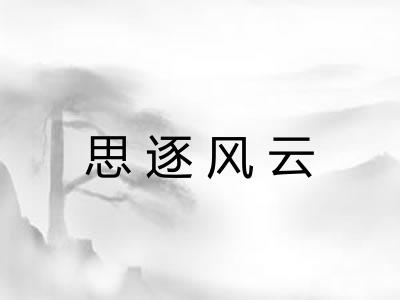 思逐风云 思逐风云