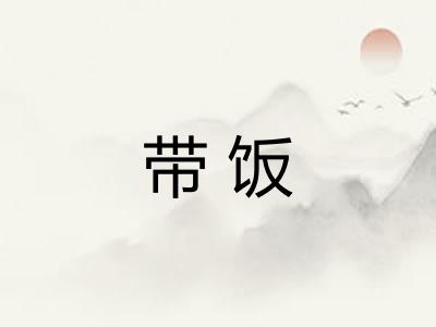 带饭