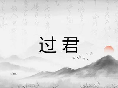 过君 过君