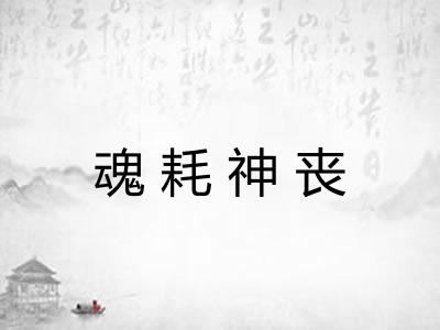 魂耗神丧 魂耗神丧