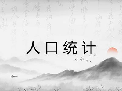 人口统计