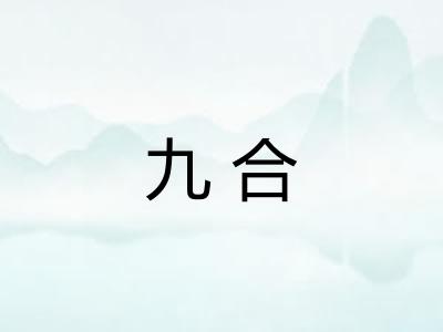 九合
