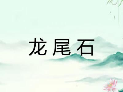 龙尾石
