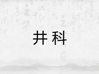 井科 井科