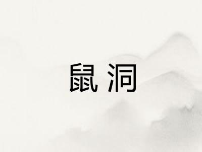 鼠洞