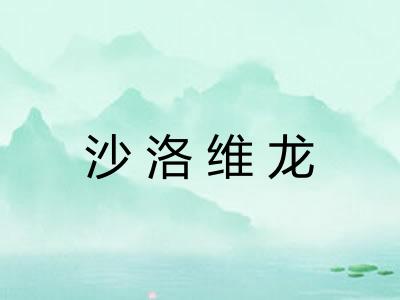 沙洛维龙 沙洛维龙