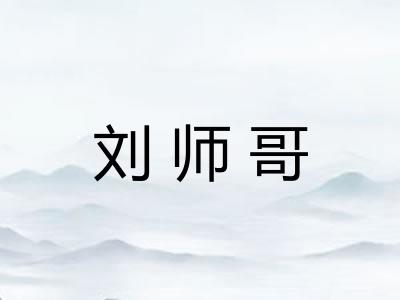 刘师哥 刘师哥