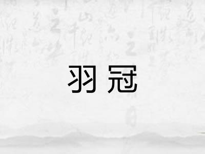羽冠 羽冠